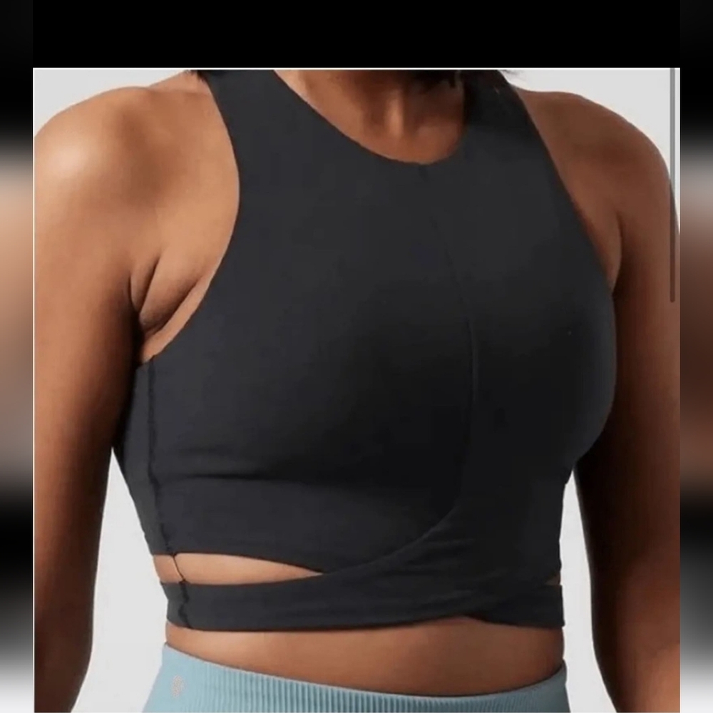 Athleta Conscious Cut Out Crop Bra best for A-C cups